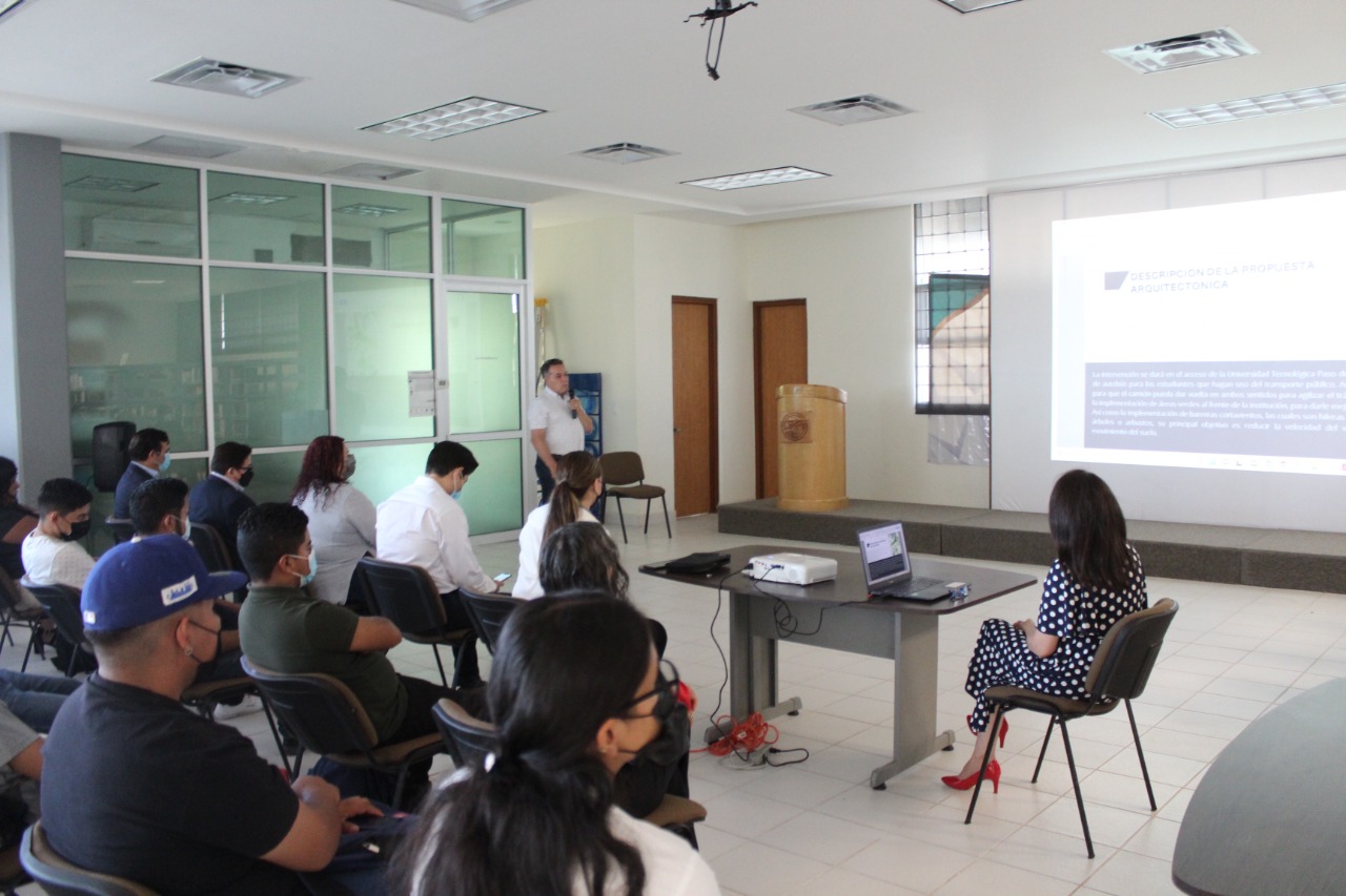 Presentan proyecto urbano de acceso a la UT Paso del Norte UT Paso del Norte
